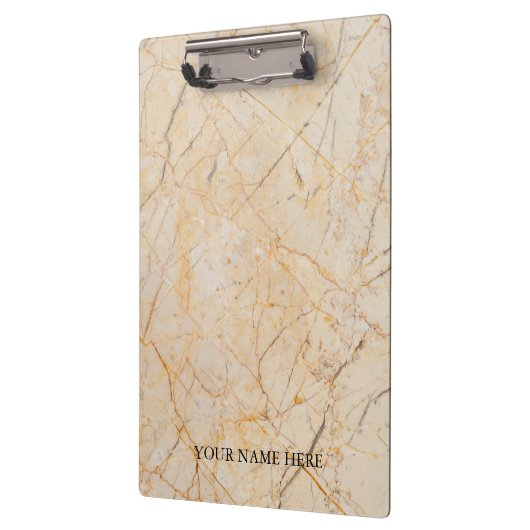 Modern Marble Designer - Gepersonaliseerd Klembord (Links)