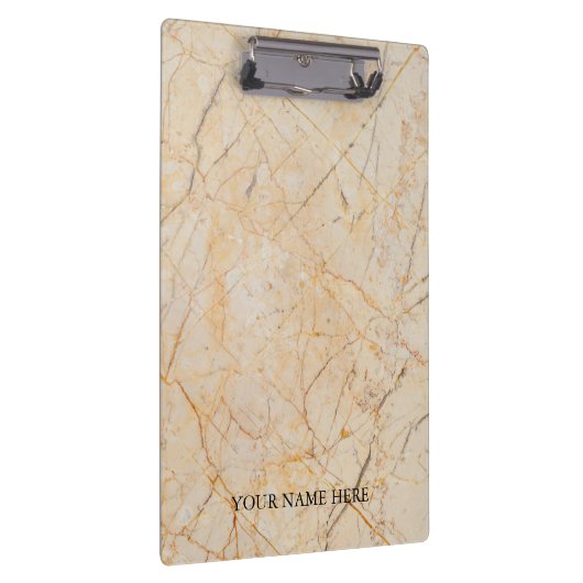 Modern Marble Designer - Gepersonaliseerd Klembord (Rechts)