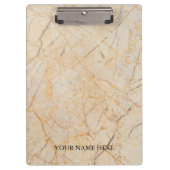 Modern Marble Designer - Gepersonaliseerd Klembord (Voorkant)