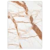 Modern Marble Designer - Gepersonaliseerd Klembord (Achterkant)
