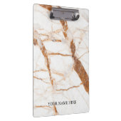 Modern Marble Designer - Gepersonaliseerd Klembord (Rechts)