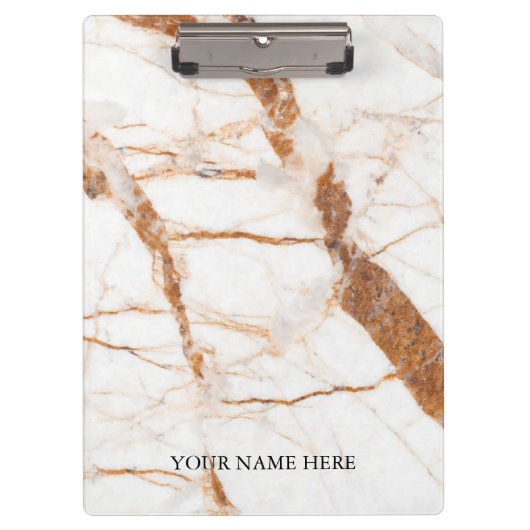 Modern Marble Designer - Gepersonaliseerd Klembord (Voorkant)