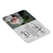 Modern Marble Godfather Foto Voorstel Magneet (Rechterzijde)