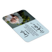 Modern Marble Godfather Foto Voorstel Magneet (Rechterzijde)