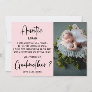 Modern Marble Godmoeder Photo Voorstel