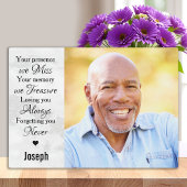 Modern Marble Herembrance Keepomwille Photo Memori Fotoplaat