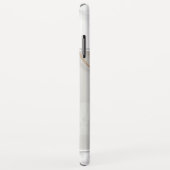 Modern Marble Pet Foto Case-Mate iPhone Case (Achterkant/rechts)