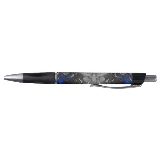 Modern Marble Stone Blue Black Grey Pen (Bodem)