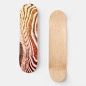 Modern marble texture persoonlijk skateboard (Voorkant)