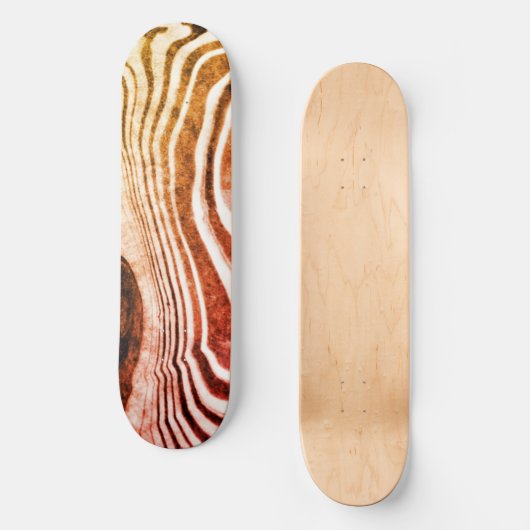 Modern marble texture persoonlijk skateboard (Voorkant)