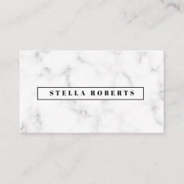 Modern Marble Visitekaartje