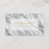 Modern Marble visitekaartje (Voorkant)