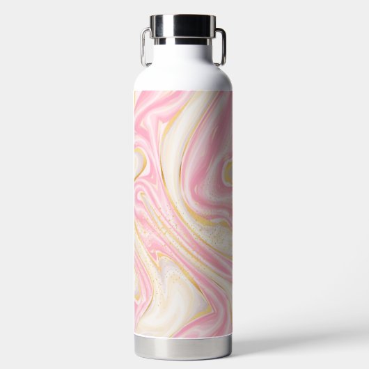 Modern Marble Waterfles (Voorkant)