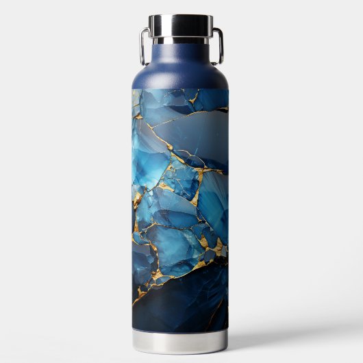 Modern Marble Waterfles (Voorkant)