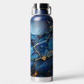 Modern Marble Waterfles (Achterkant)