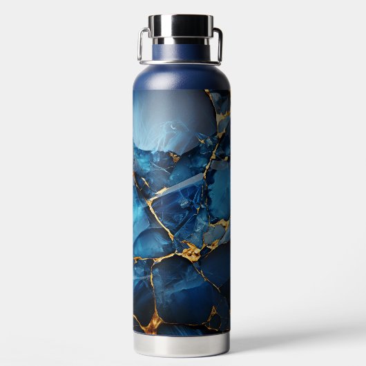 Modern Marble Waterfles (Achterkant)