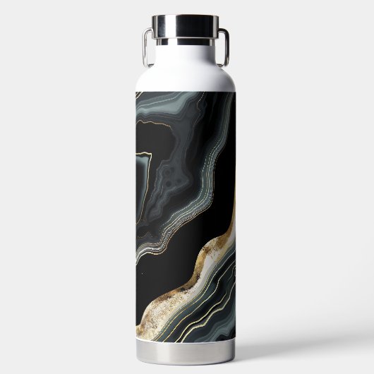 Modern Marble Waterfles (Voorkant)