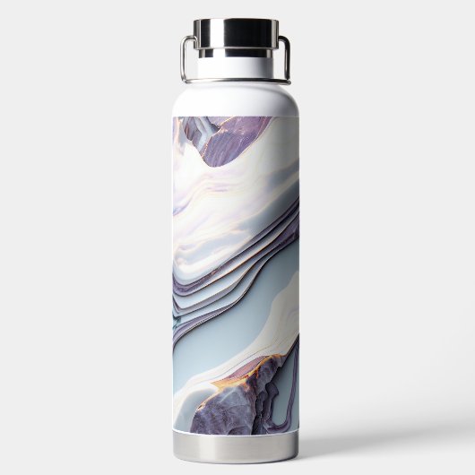 Modern Marble Waterfles (Achterkant)