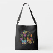 Modern Mardi Gras Crossbody Tas (Achterkant)