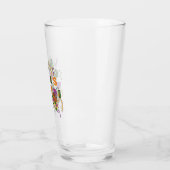 Modern Mardi Gras Glas (Links)
