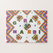 Modern Mardi Gras Legpuzzel (Horizontaal)