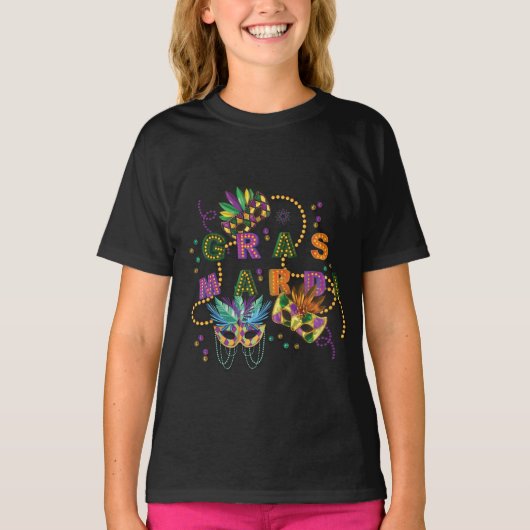Modern Mardi Gras T-shirt (Voorkant)
