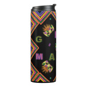 Modern Mardi Gras Thermosbeker (Gedraaid links)