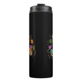Modern Mardi Gras Thermosbeker (Voorkant)