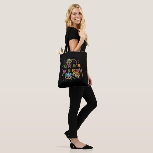 Modern Mardi Gras Tote Bag (Op model)