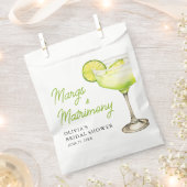 Modern Margs & Matrimony Cocktail Vrijgezellenfees Bedankzakje (Geknipt)