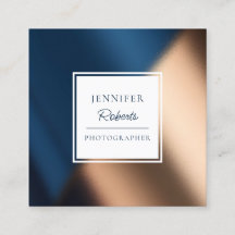 Modern marineblauw goud stijlvolle luxe