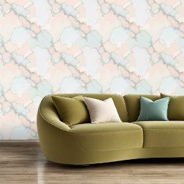 Modern Marmer: Pastel Harmonie Behang