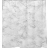 modern marmer wit stijlvol douchegordijn (Voorkant)