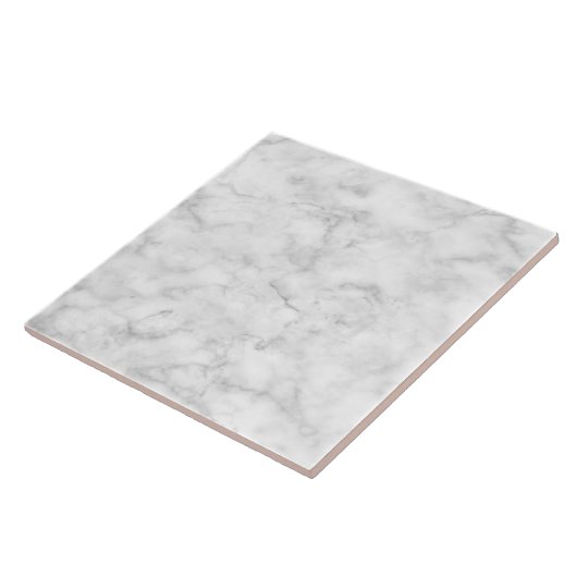 modern marmer wit stijlvol tegeltje (Zijkant)