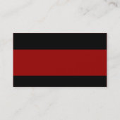 Modern - Maroon Visitekaartje (Achterkant)