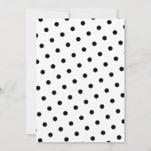 Modern Marsala Blush Floral Cake Vrijgezellenfeest Kaart (Achterkant)