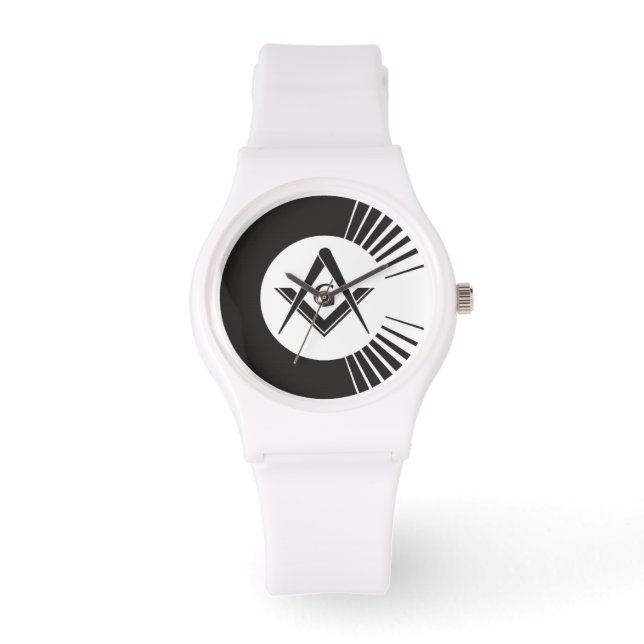 Modern masonic horloge (Voorkant)