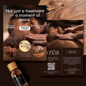 Modern Massage Spa Promotion Flyer