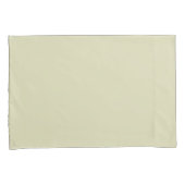 Modern massief groen kussensloop (Voorkant-Rechts)