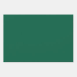 Modern massief groen minimalistisch en veelzijdig inpakpapier vel