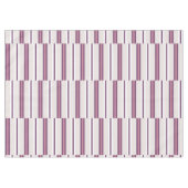 Modern Mauve and Plum Stripe Tafelkleed (Voorkant (Horizontaal))