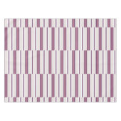 Modern Mauve and Plum Stripe Tafelkleed (Voorkant (Horizontaal))