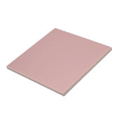 Modern mauve roze Kantoor Home Decor Winter Tegeltje (Zijkant)