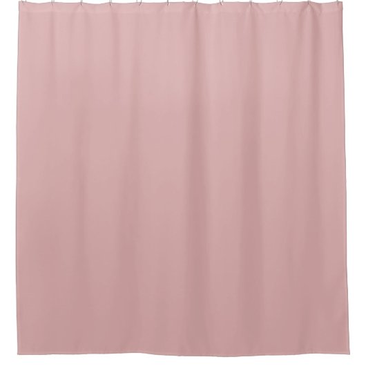 Modern mauve roze Plain Solid Kleur Douchegordijn (Voorkant)