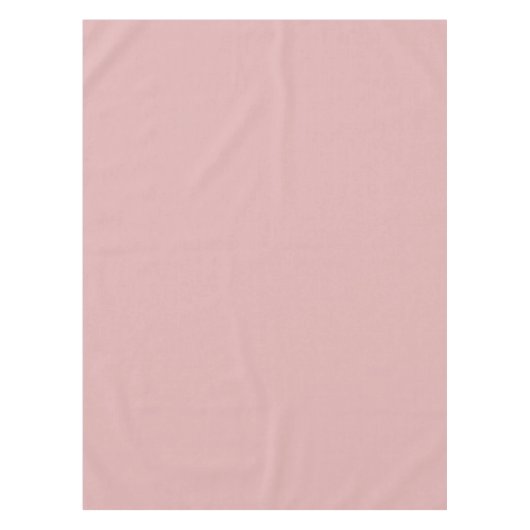 Modern mauve roze Plain Solid Kleur Tafelkleed (Voorkant)