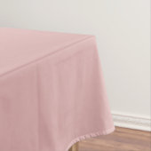 Modern mauve roze Plain Solid Kleur Tafelkleed (Voorbeeld)