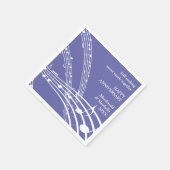 Modern Mauve SWEET MUSIC Jubileum Servet (Hoek)