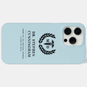 Modern MD Doctor of Medicine Med School Afstuderen Case-Mate iPhone Case (Achterkant (horizontaal))