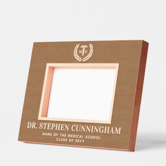 Modern MD Doctor of Medicine Med School Afstuderen Gegraveerde Lijstjes (Links)