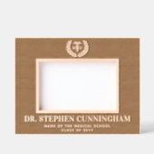 Modern MD Doctor of Medicine Med School Afstuderen Gegraveerde Lijstjes (Voorkant)